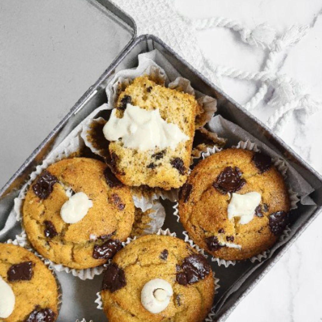 Keto Pumpkin Cheesecake Muffins