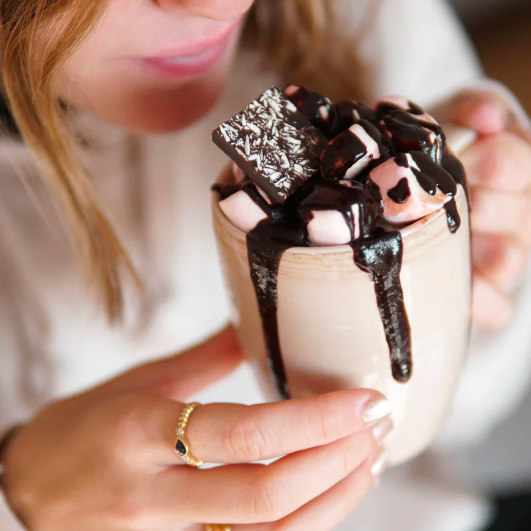 Keto Hot Chocolate with Funky Fat Chocs