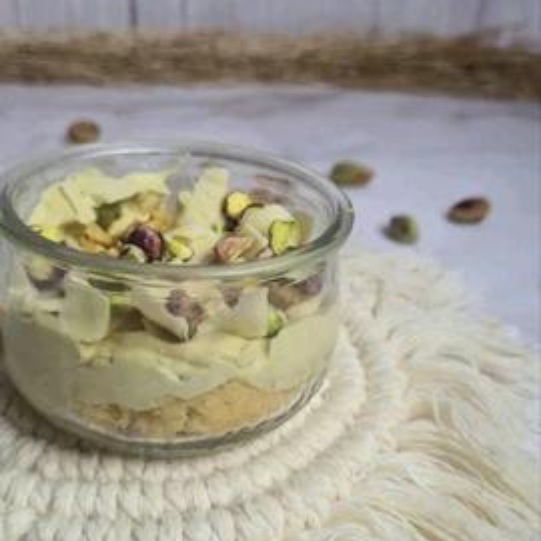 Keto Tiramisu With Pistachios