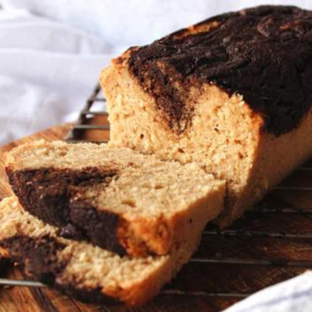 Keto Sponge Marble Cake