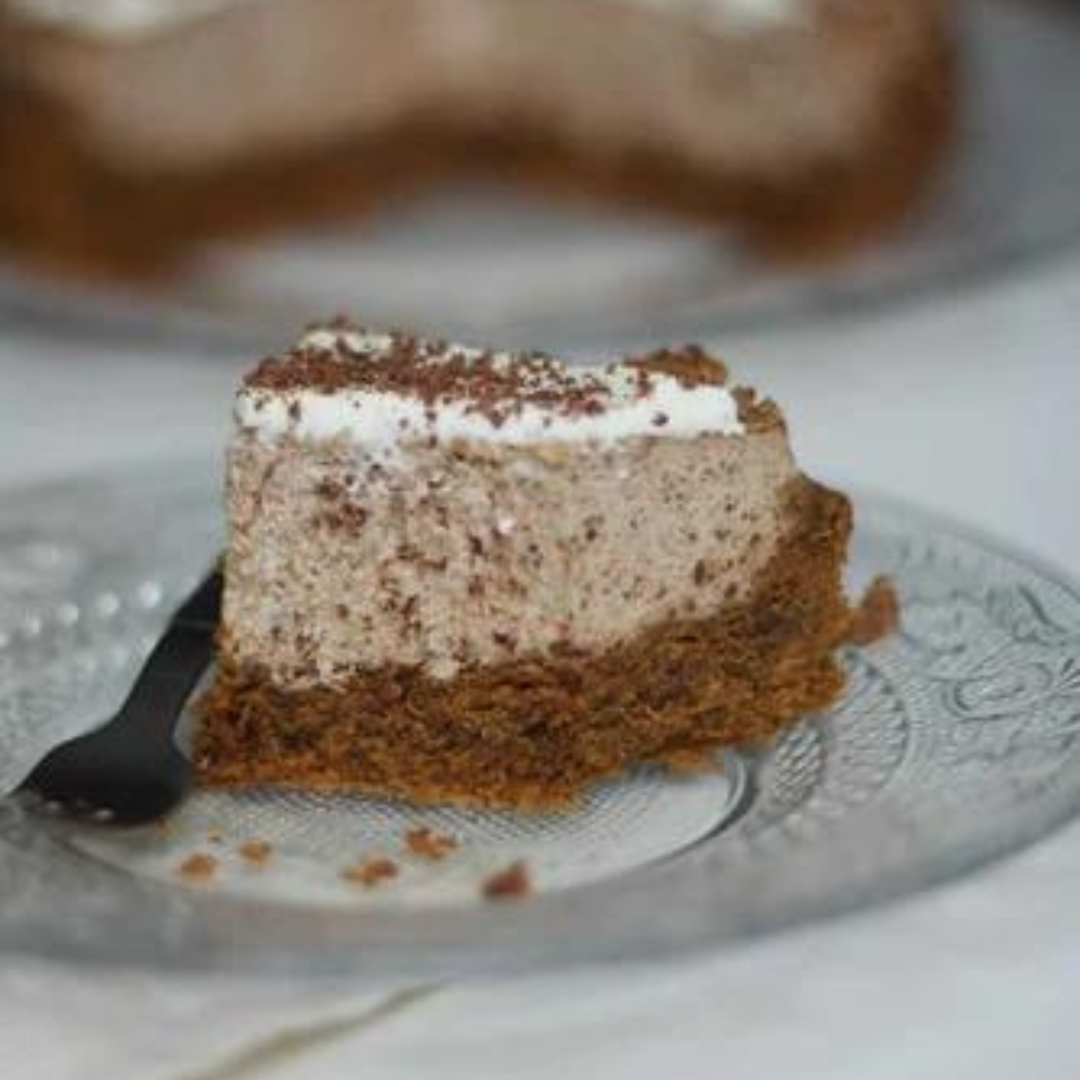 Keto Chocolate Cheescake with Coffee