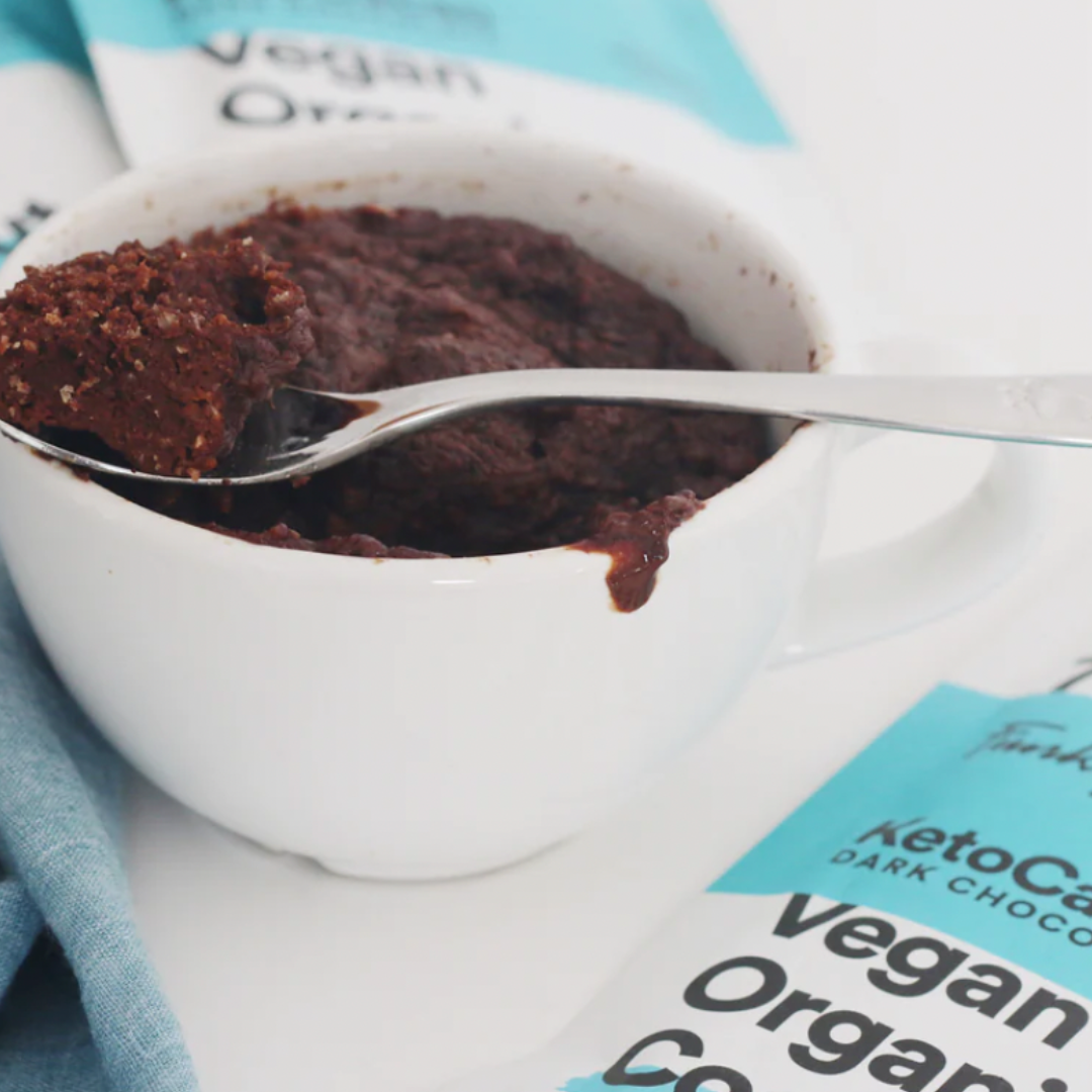 Easy Keto Chocolate Mug Cake Recipe