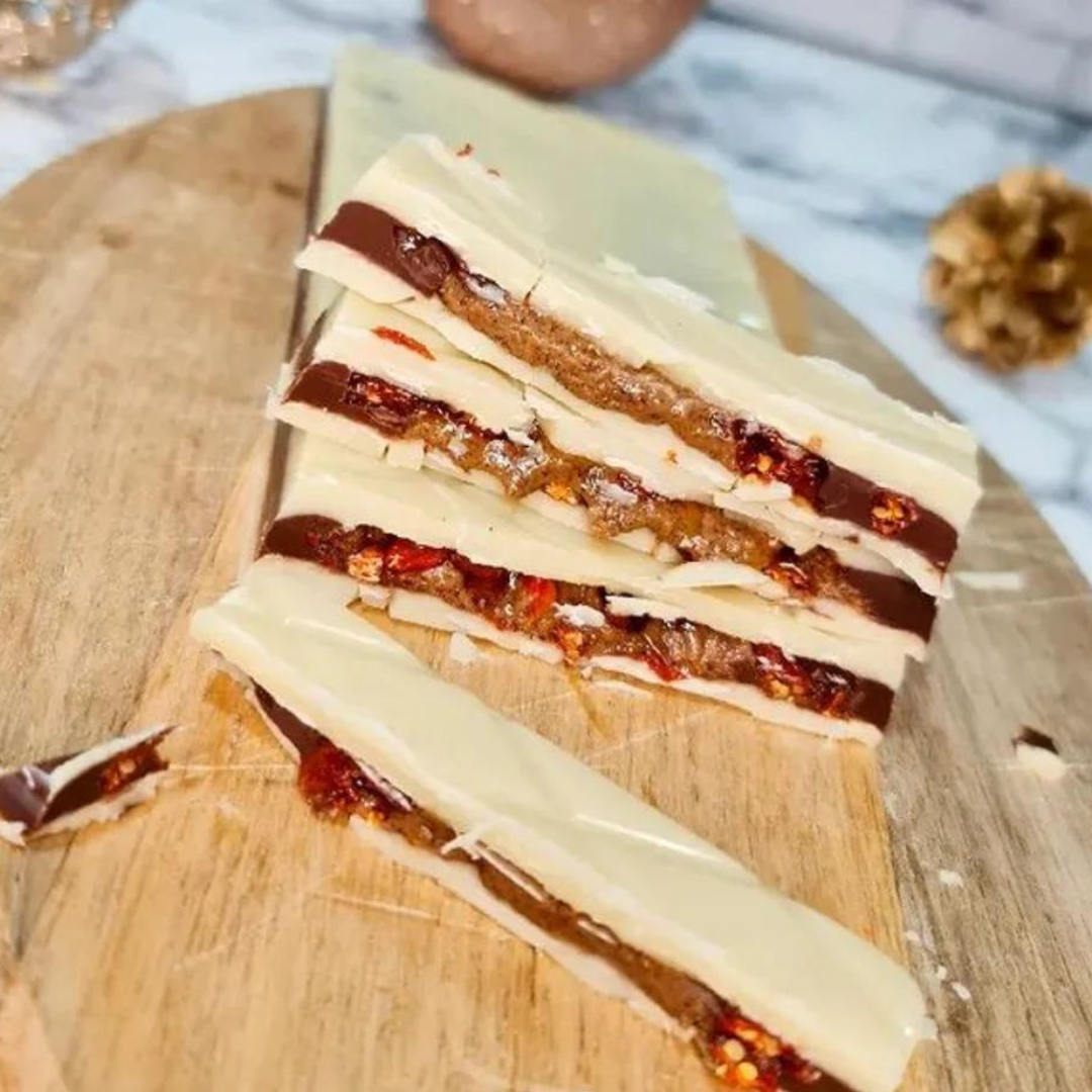 white chocolate nougat