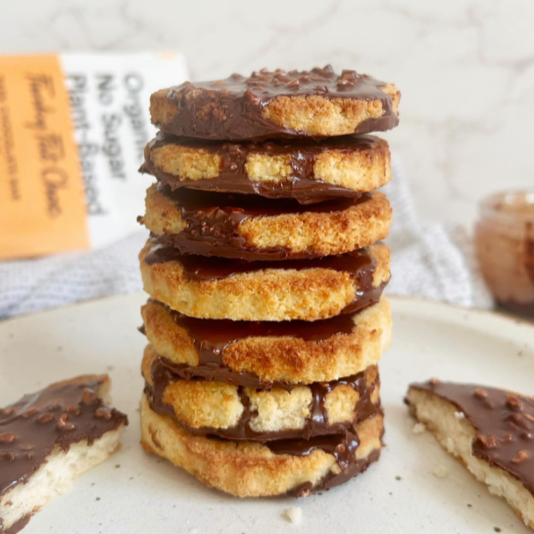 2 Ingredient Chocolate Hazelnut Digestives