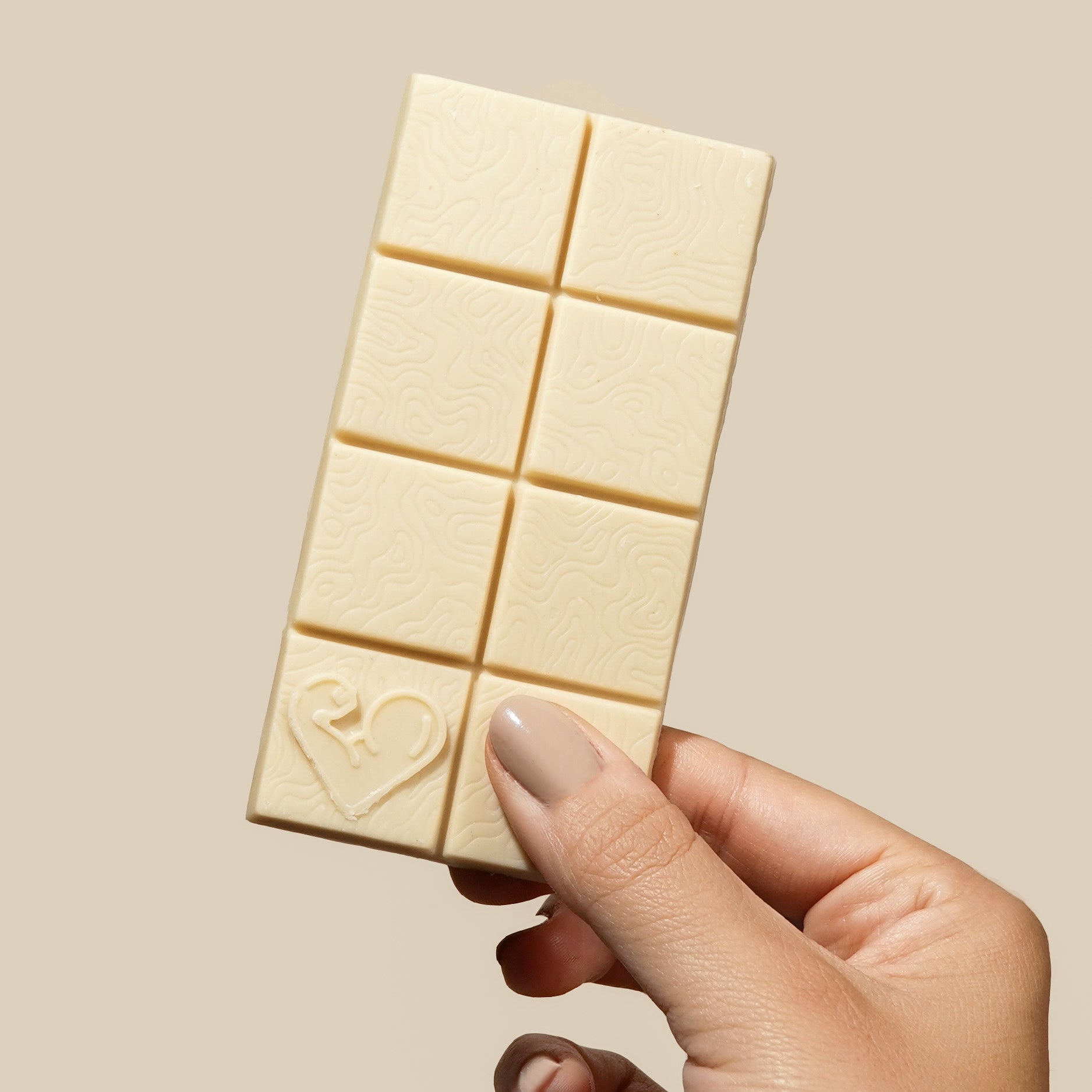 Funky Fat Choc White + Bourbon Vanilla - 10 bars - funkyfatfoods.com