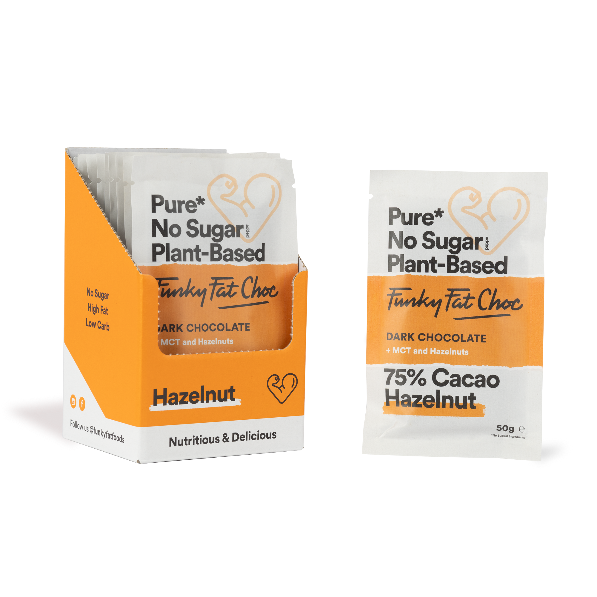 Puur Choc met Hazelnoot - 10 repen