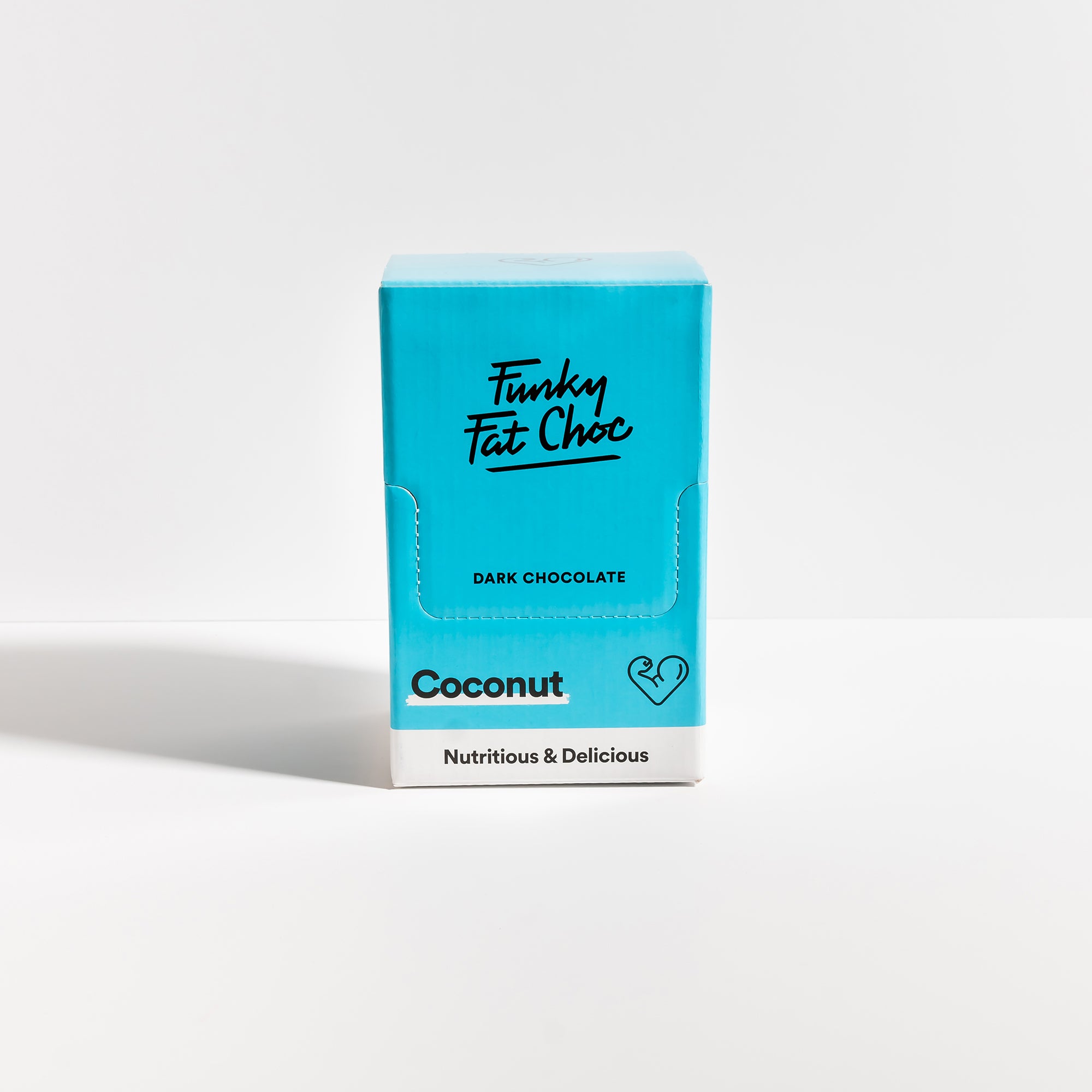 Funky Fat Choc Coconut - 10 bars - box