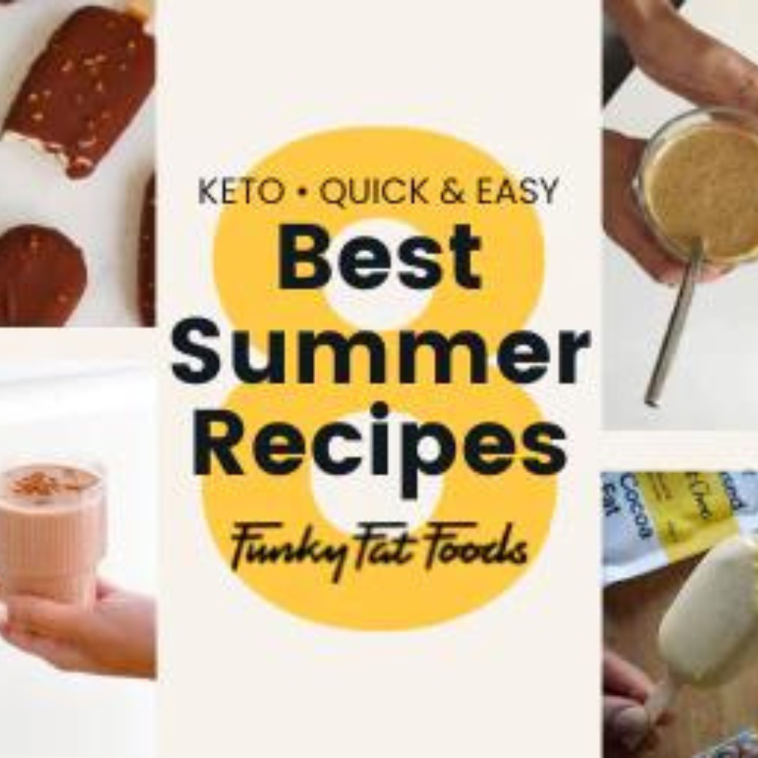 8 Best Sugar-Free Summer Recipes Using Funky Fat Chocs
