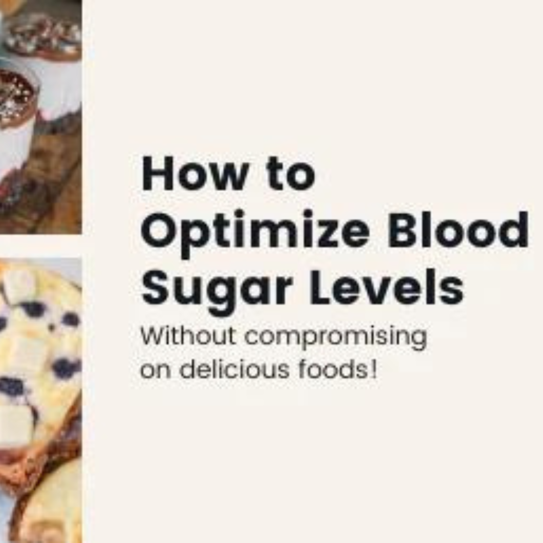 How to optimize blood sugar levels