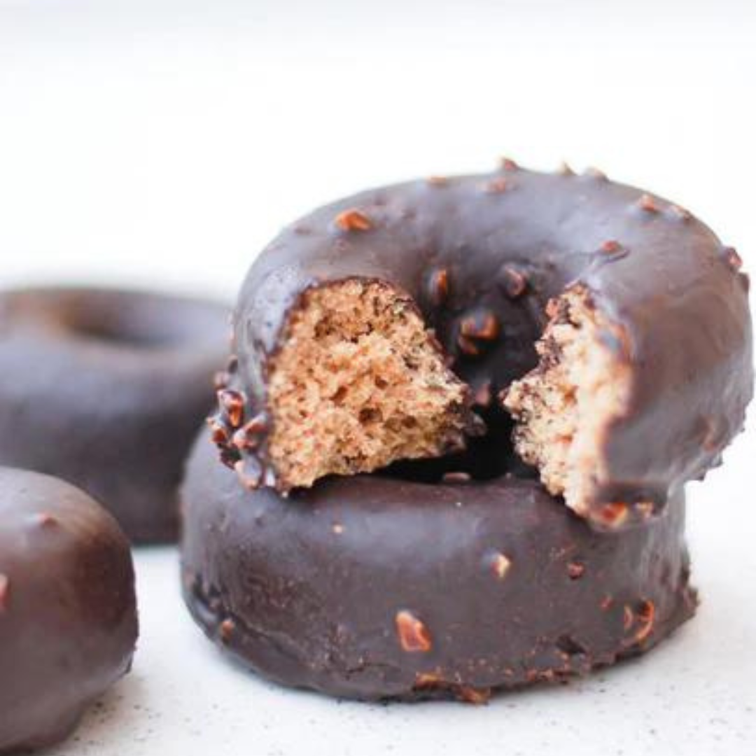 Sugar-free Ferrero Rocher Donuts | Funky Fat Foods