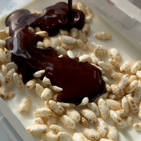 Single-Serve Chocolate Cheesecake