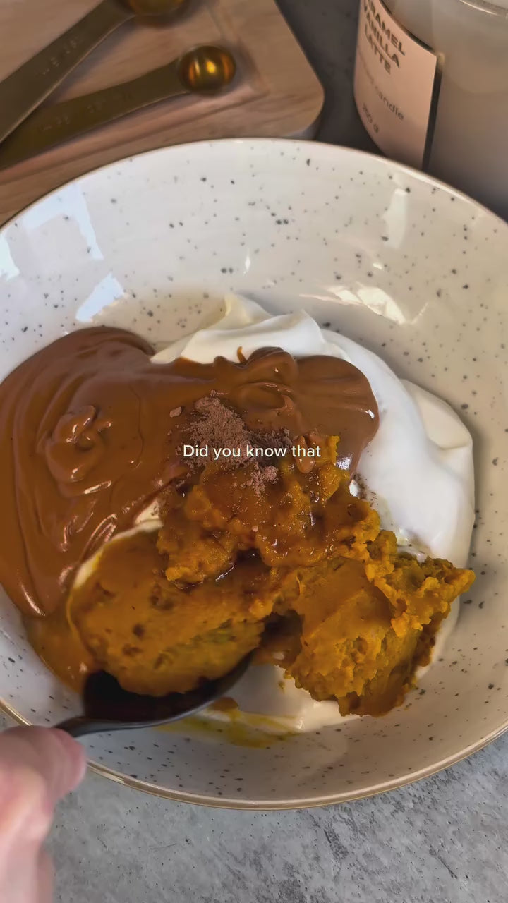 pumpkin yogurt bites covered in dark chocolate